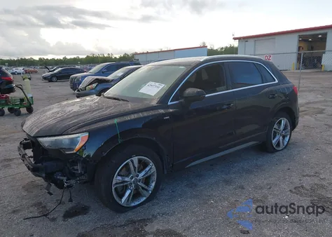 2020 Audi Q3 Premium 45 Tfsi S Line Quattro Tiptronic из США, поврежденный, VIN WA1DECF34L1076741